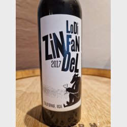 Buttler the Bear Zinfandel 2017